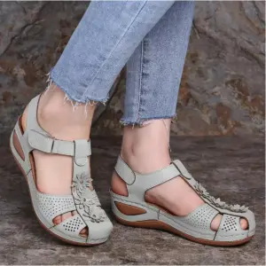 SlipSafe | Lightweight Round-Toe Summer Sandals