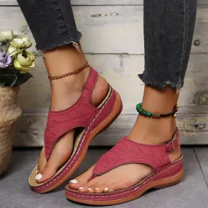 ChicOpen | Lightweight Round-Toe Summer Flat Sandals