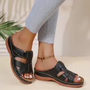 RetroGrip | Lightweight Non-Slip Wedge Summer Sandals